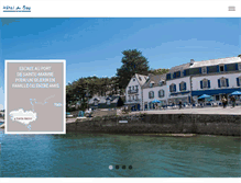 Tablet Screenshot of hoteldubac.fr